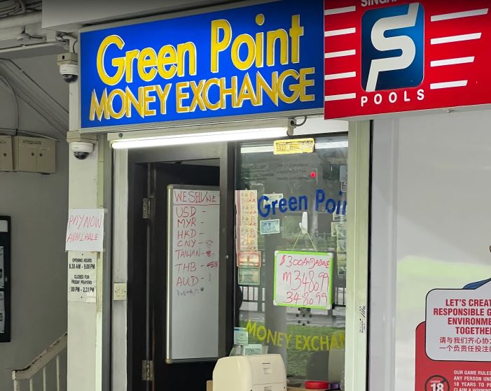 green point money exchange