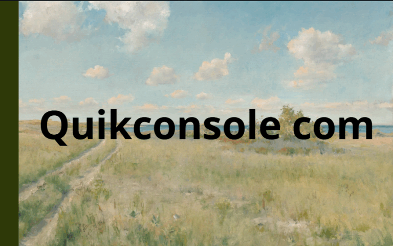 Quikconsole com